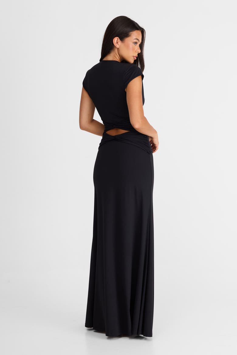 Arielle Maxi Dress, Alternate, color, Black
