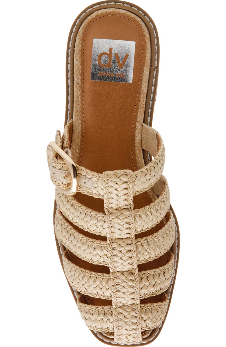 DV by Dolce Vita Fyona Mule Sandal, Alternate, color, Raffia