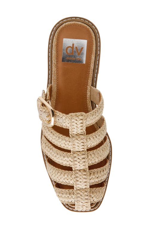 Dolce Vita Dv By Fyona Mule Sandal In Raffia