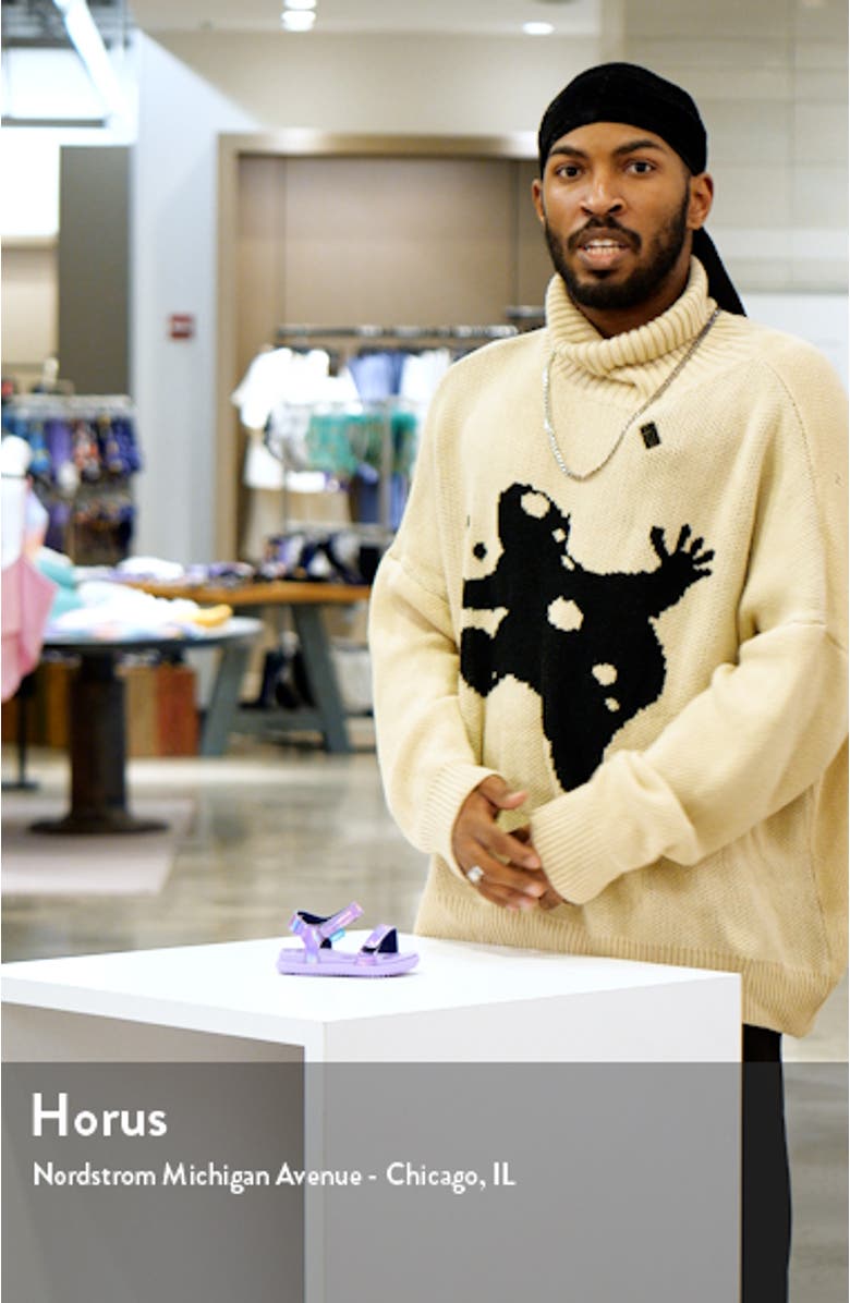 Kids' Charley Hologram Sandal, sales video thumbnail