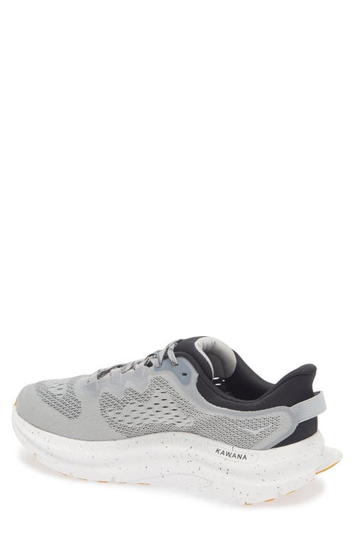 Hoka Kawana 2 Running Shoe In Stellar Grey/black