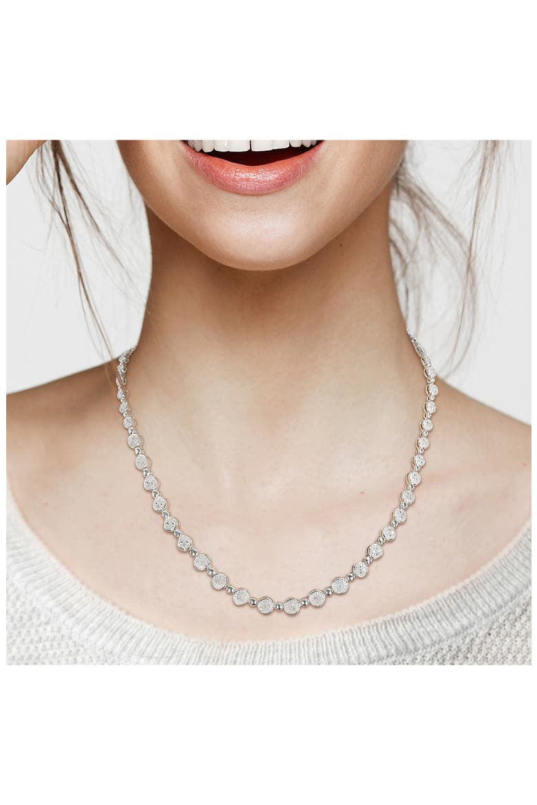 Diamond Tennis Necklace & Bracelet Set - 1.5ct., Alternate, color, WHITE