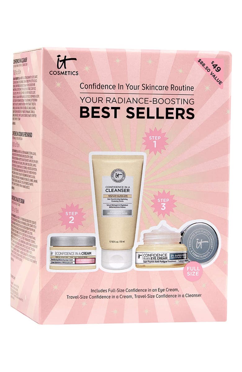 IT Cosmetics Radiance Boosting Best Sellers Set USD $88 Value, Alternate, color, 