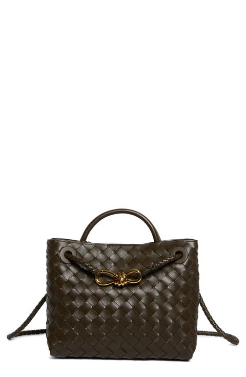 Small Andiamo Intrecciato Shoulder Bag