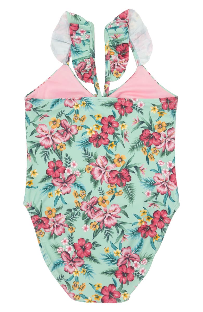 Feather 4 Arrow Kids' In a Cinch One-Piece Swimsuit, Alternate, color, 