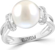 EFFY Diamond & Cultured Pearl Ring