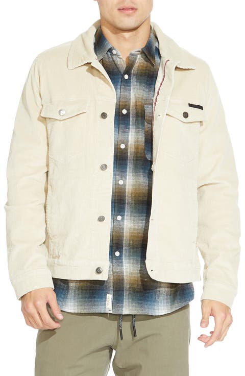 Relaxed Fit Corduroy Shirt Jacket