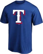PROFILE Men's Profile Royal Texas Rangers Big & Tall Primary Logo T-Shirt