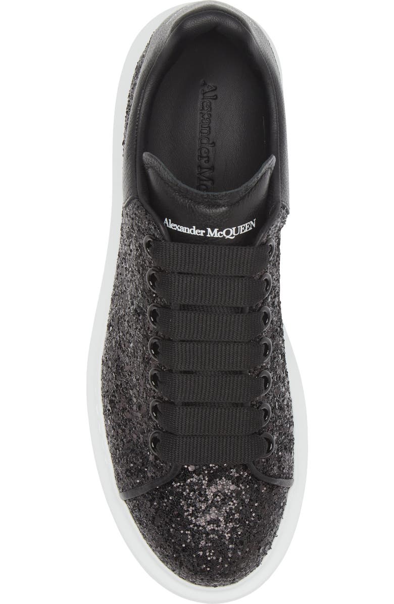 McQueen Oversize Glitter Platform Sneaker, Alternate, color,