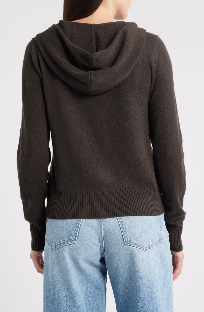 MARGARET O'LEARY Fitted Cashmere Hoodie, Alternate, color,