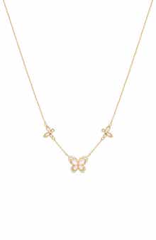 Butterfly Motif Necklace