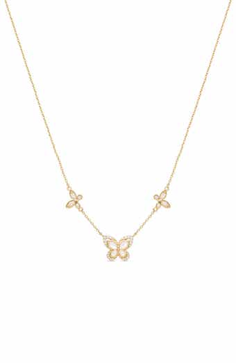 Butterfly Motif Necklace