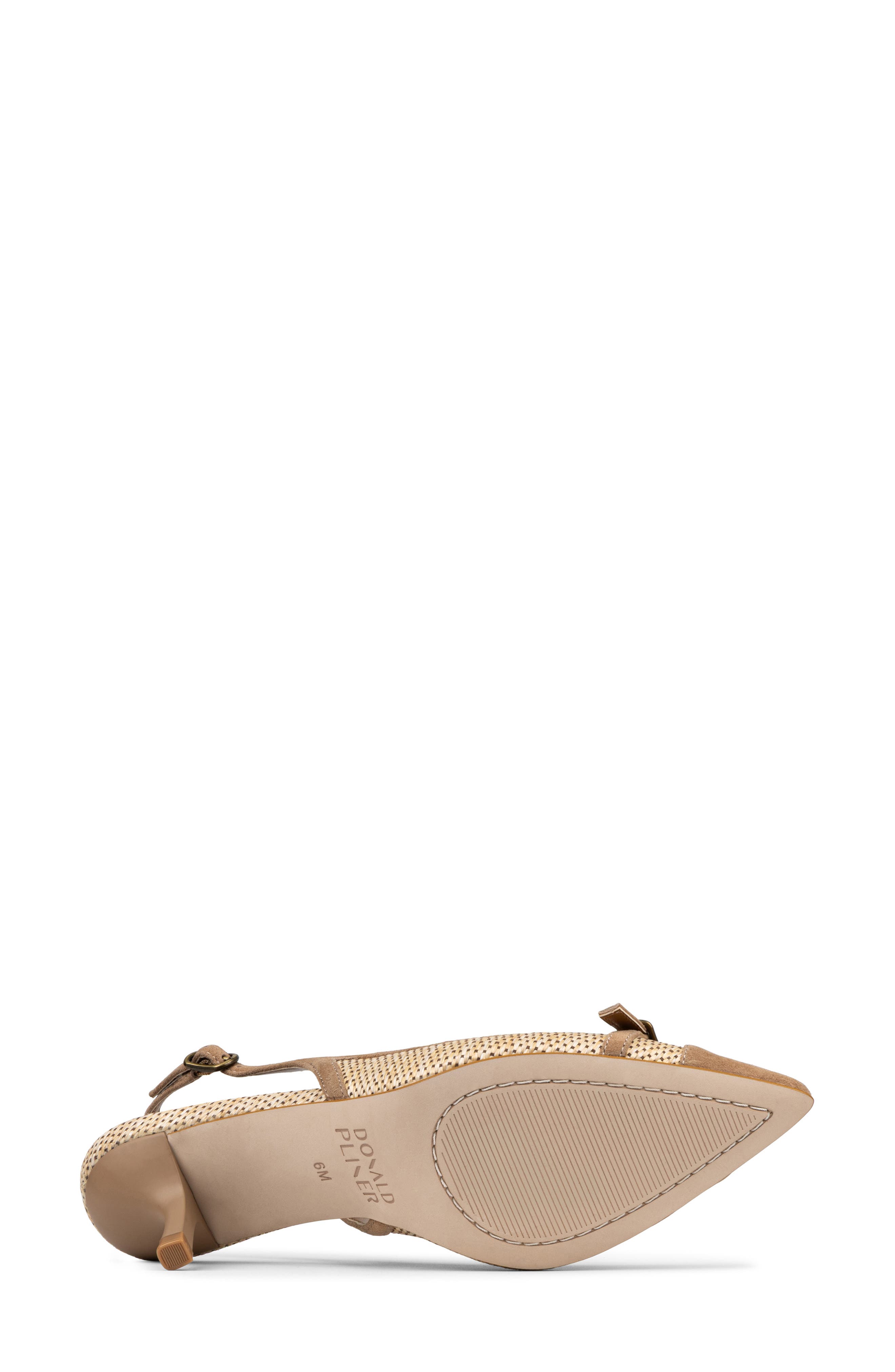 Carwyn Kitten Heel Slingback Pump, Alternate, color, TOBACCO