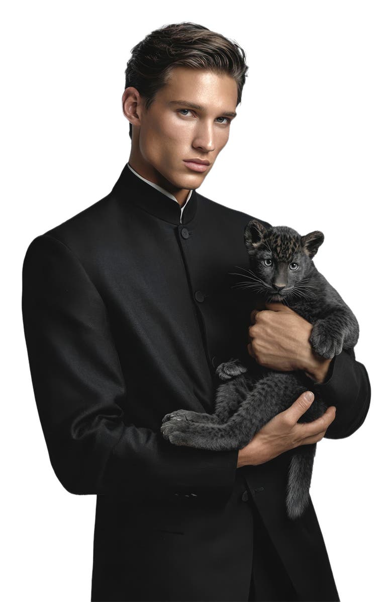 Blvck Mandarin Jacket, Main, color,