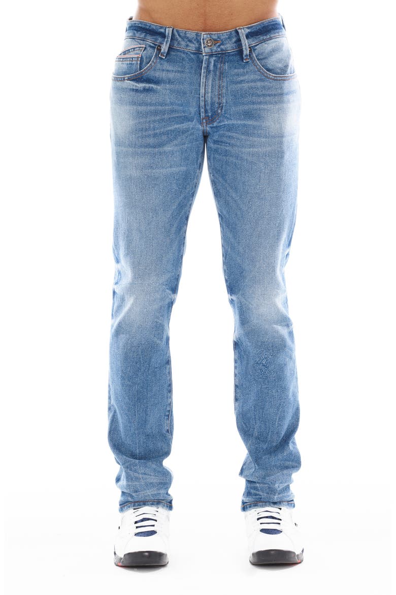 Rocker Slim Fit Jeans, Main, color, LIGHT SAND