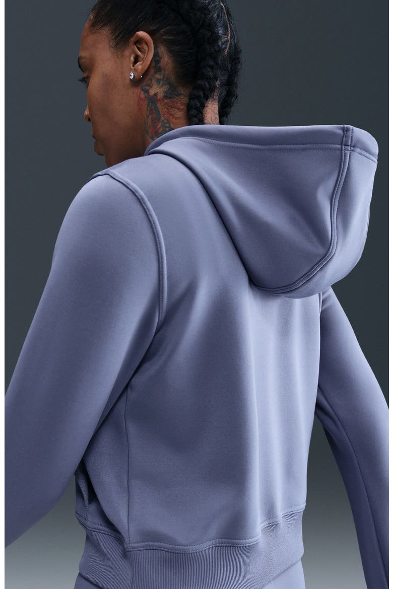 One Therma-FIT Hoodie, Alternate, color, WORLD INDIGO