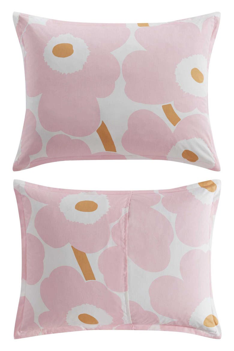 Unikko Comforter & Shams Set, Alternate, color, LIGHT PINK