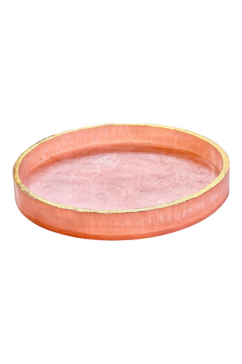 Resin Serving Tray, Alternate, color, PINK