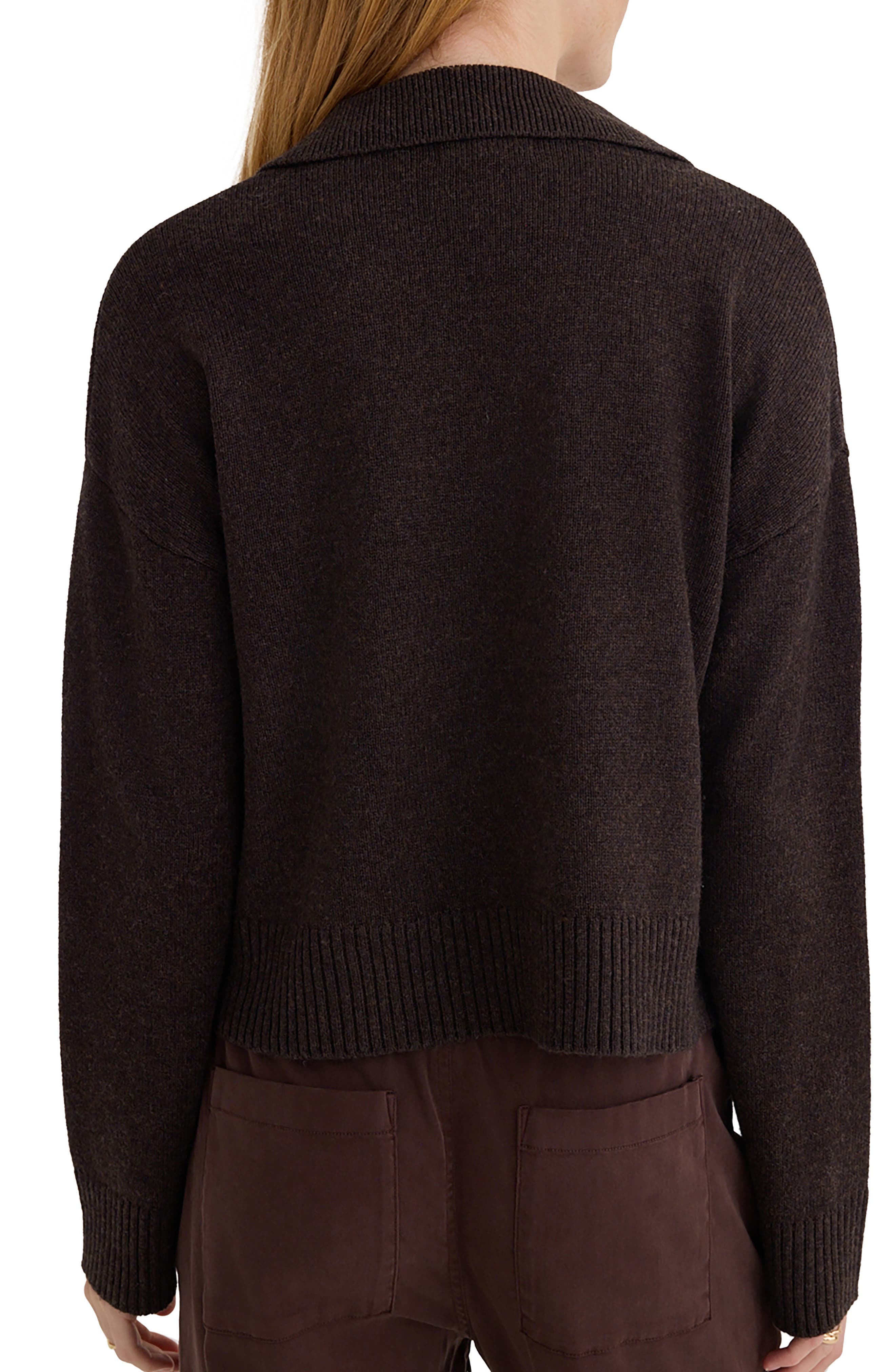 Johnny Collar Pullover Sweater - image 2