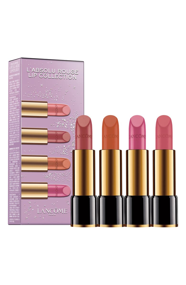 Lancôme L'Absolu Rouge Lipstick Set, Main, color,