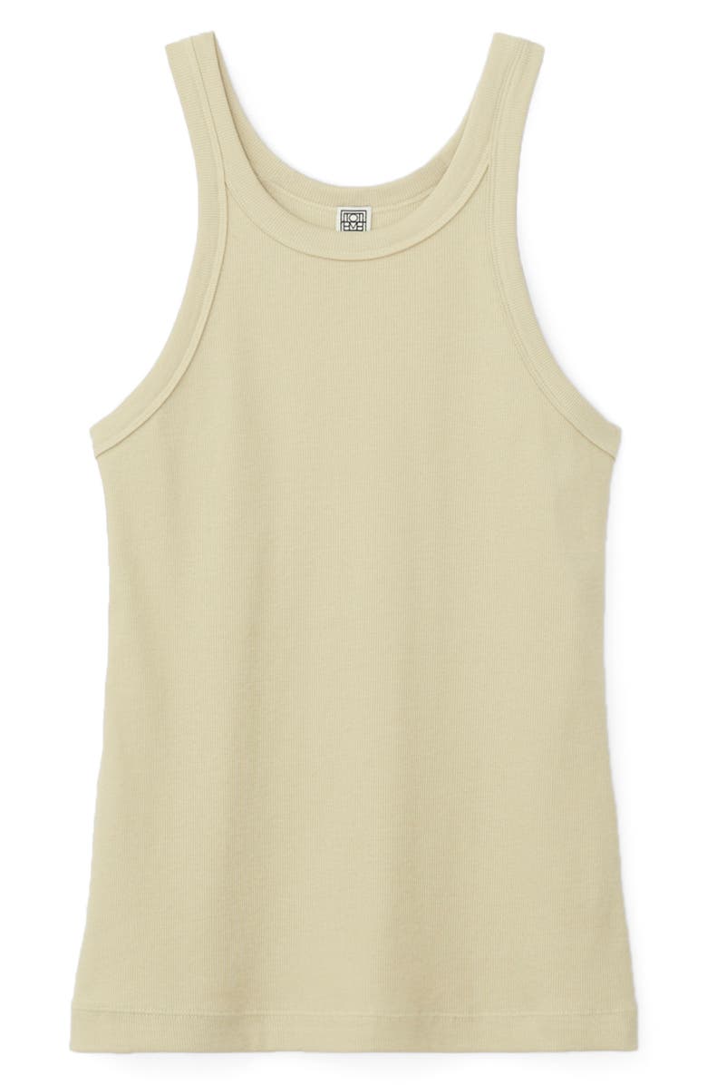 TOTEME Organic Cotton Rib Tank, Alternate, color, 