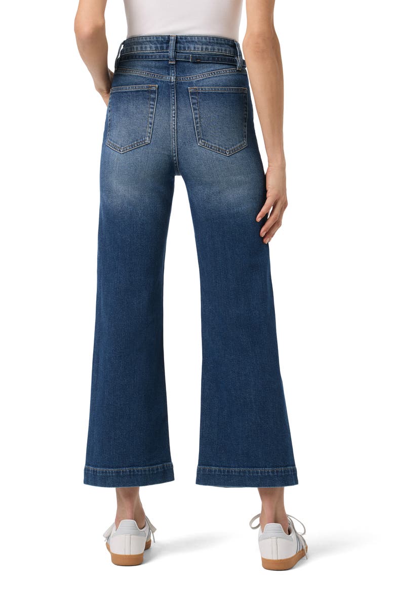 Wide Leg Jeans With Removable Belt, Alternate, color, GESINE