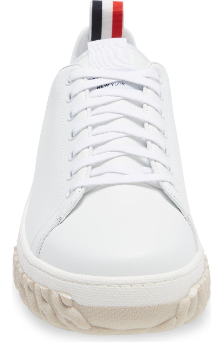 Thom Browne Court Sneaker with Cable Tread, Alternate, color,