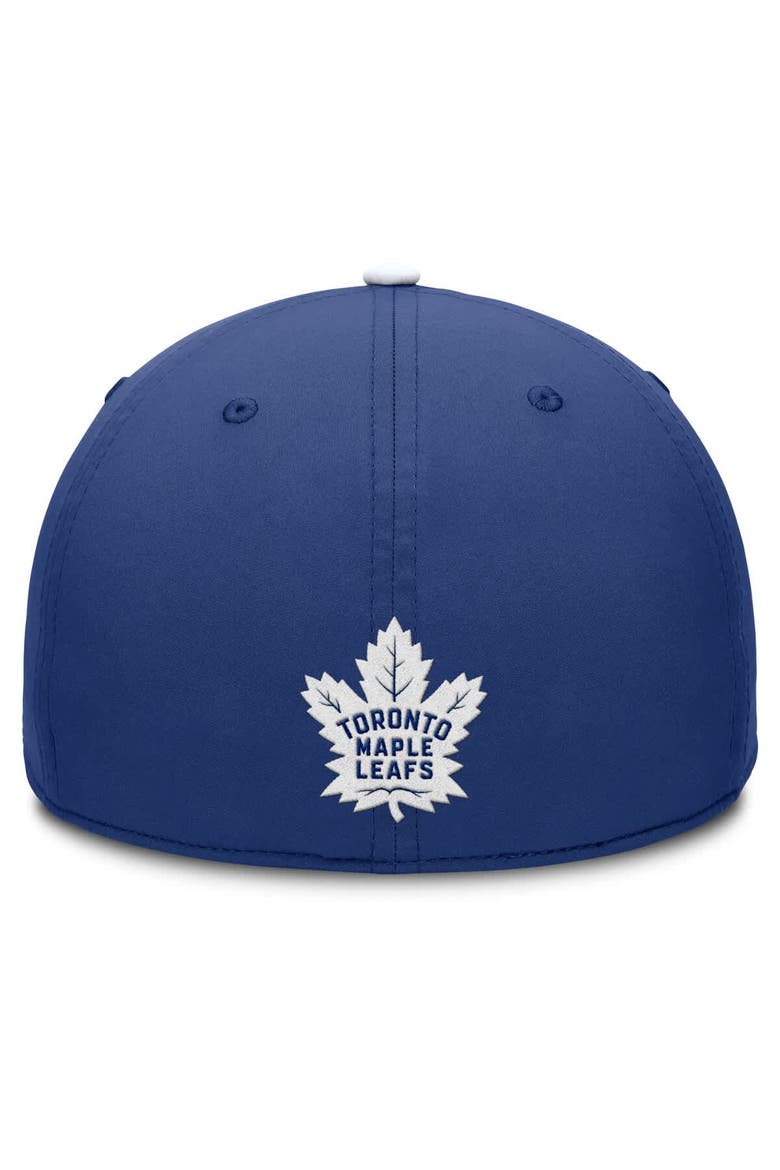 Men's Fanatics Blue/White Toronto Maple Leafs Authentic Pro Rink Team Code Flex Hat, Alternate, color, Blue