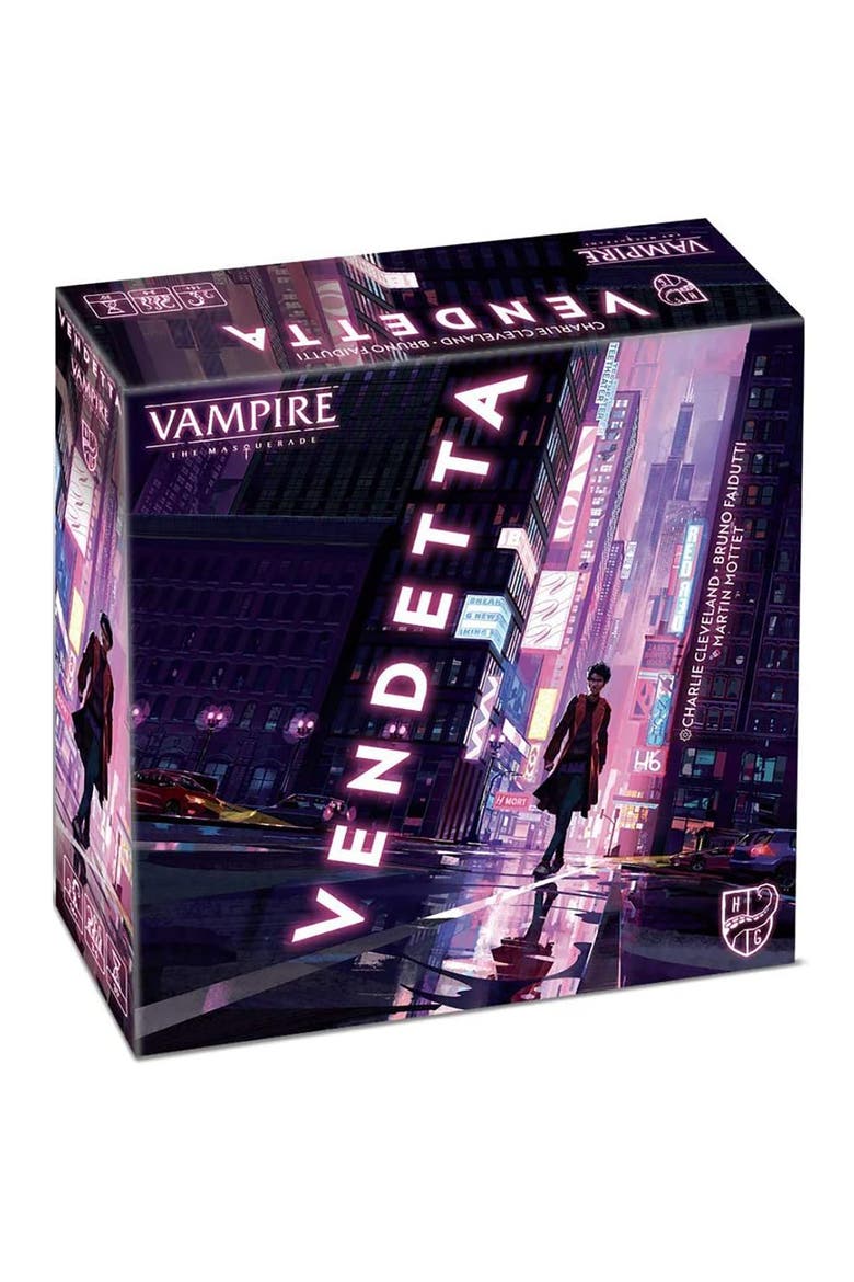 Vampire The Masquerade Competative Strategy Card Game14+, Main, color, Multicolored
