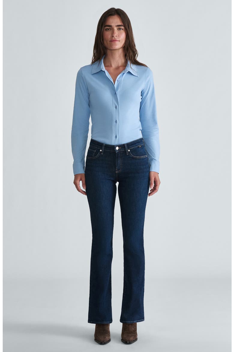 Molly Bootcut Jeans, Alternate, color, DEEP BLUE FLEX BLUE