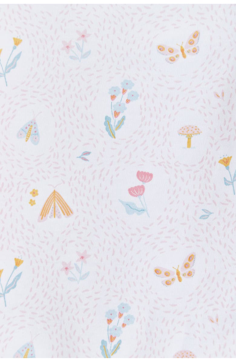 Babycottons Premium Peruvian Pima Cotton Delphine Snug Fit Long Pajama Set for Toddler, Alternate, color, Full Print