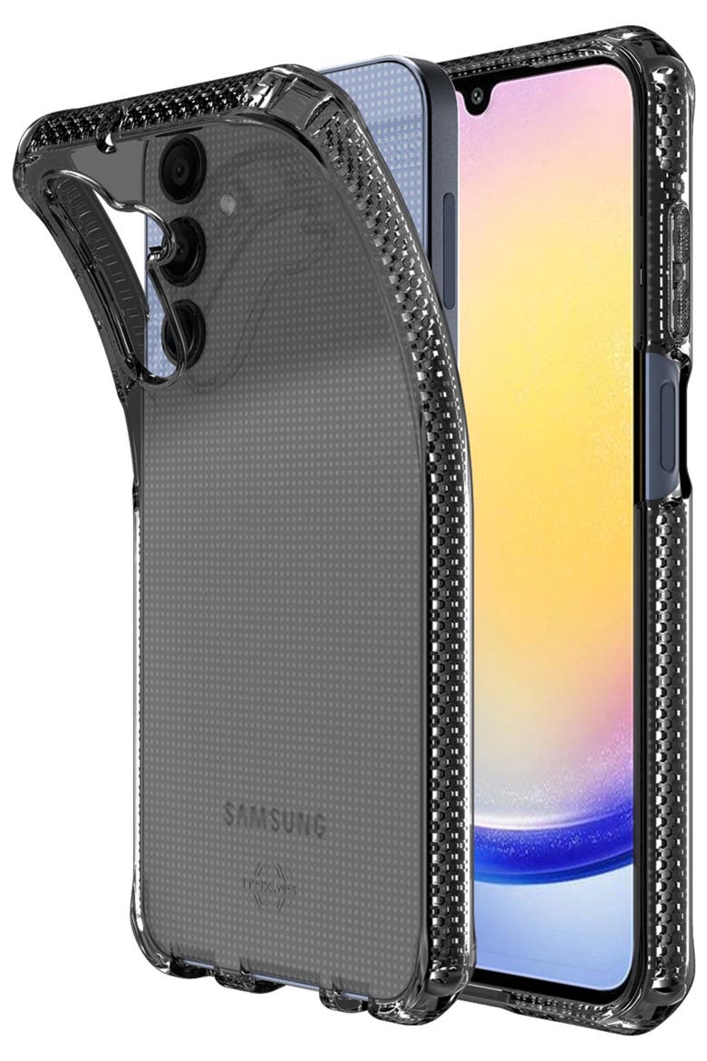 Spectrum_R Clear Case for Samsung Galaxy A25 5G, Main, color, Black