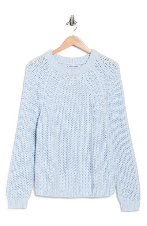 Zoe Cotton Crewneck Sweater