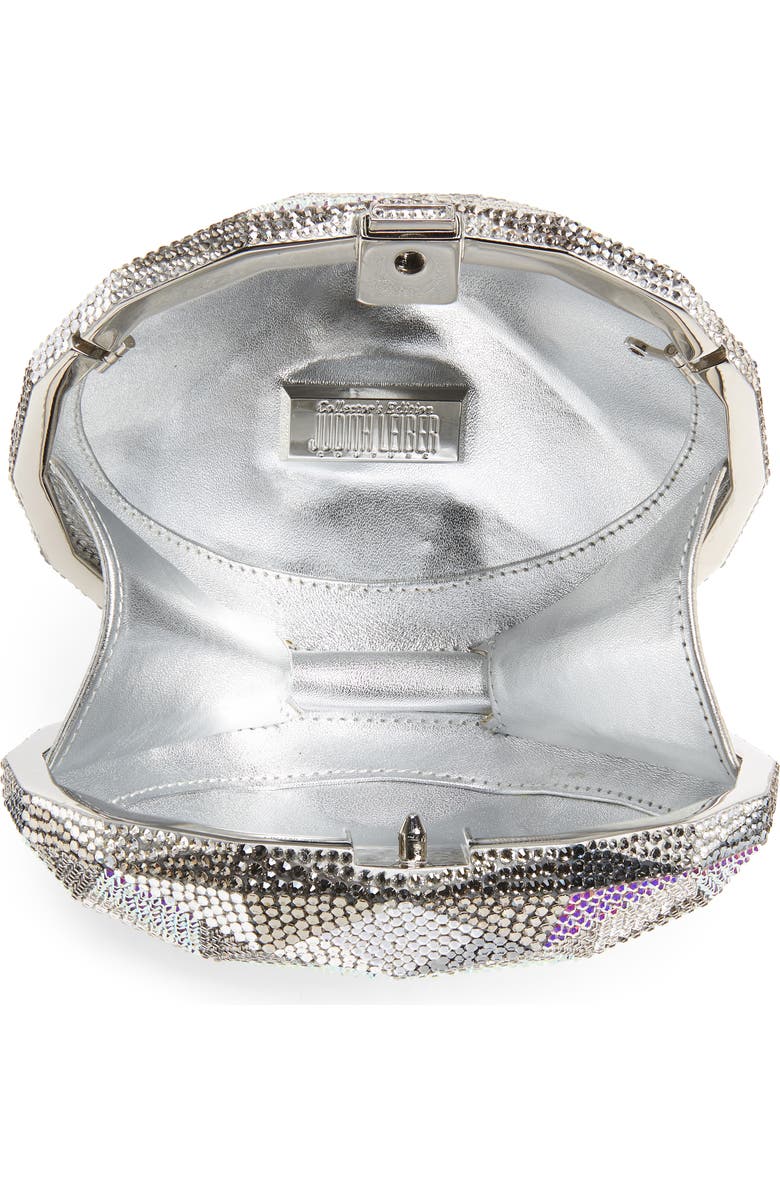 JUDITH LEIBER COUTURE Diamond Flawless Crystal Clutch, Alternate, color,