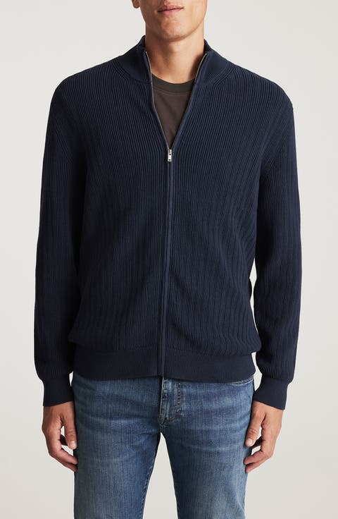 Zip Cardigan Sweater