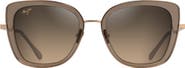 Maui Jim Violet Lake 53mm Polarized Round Sunglasses