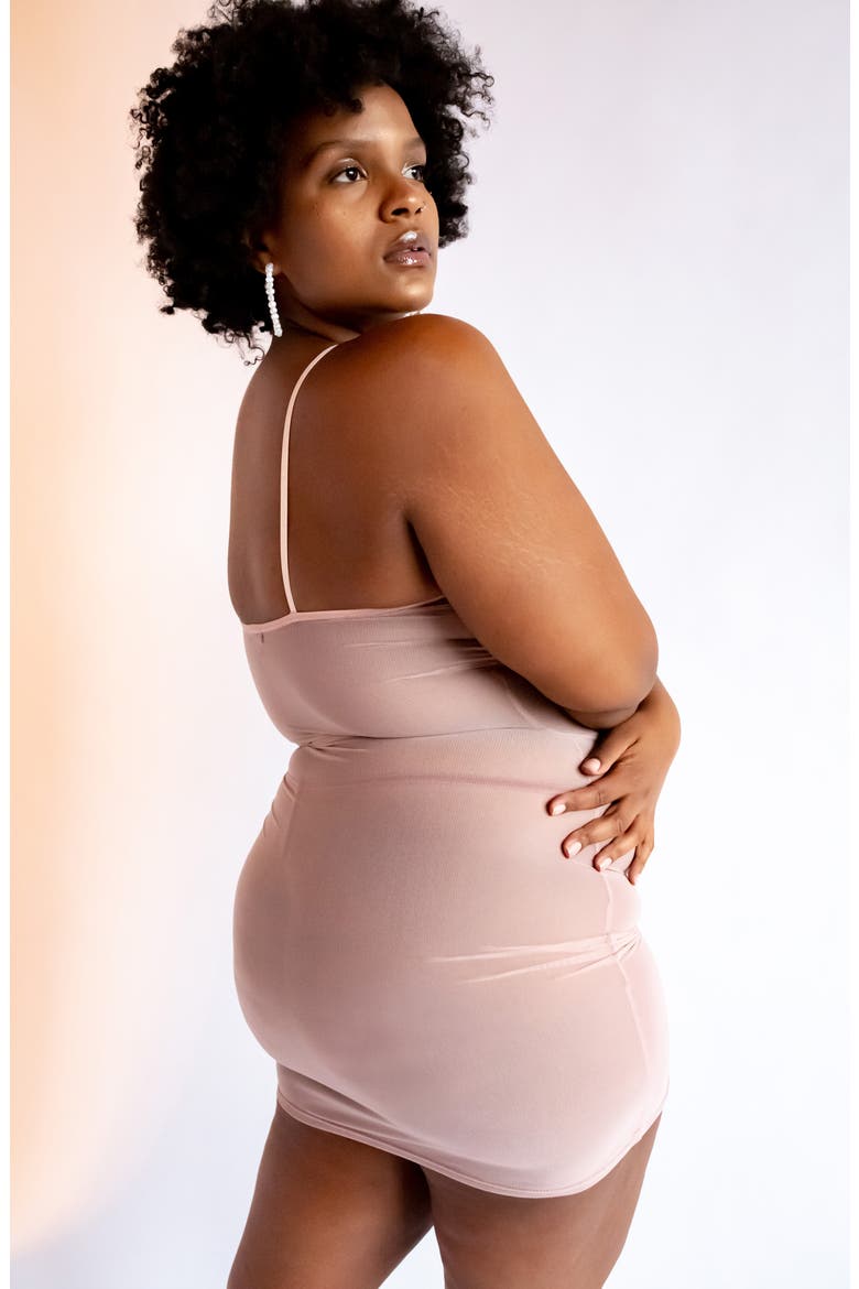 Back to Basics Sheer Slip, Alternate, color, BLUSH PINK