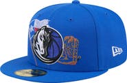 New Era Men's New Era Blue Dallas Mavericks State Stitch 59FIFTY Fitted Hat