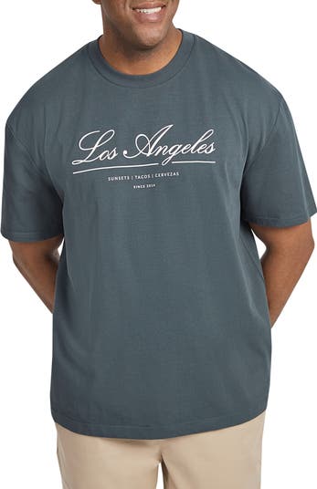 Los Angeles Relaxed Fit Organic Cotton Graphic T-Shirt