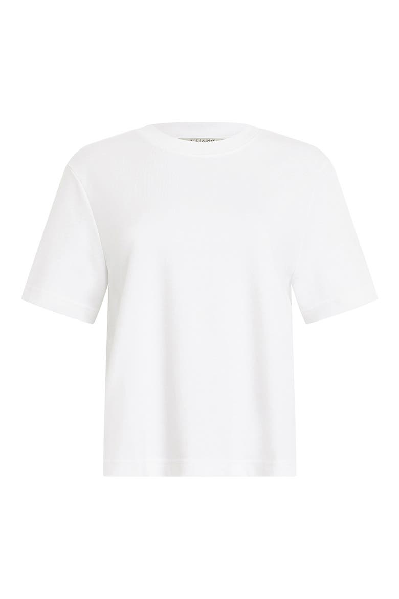 Lisa Crewneck T-Shirt, Alternate, color, WHITE