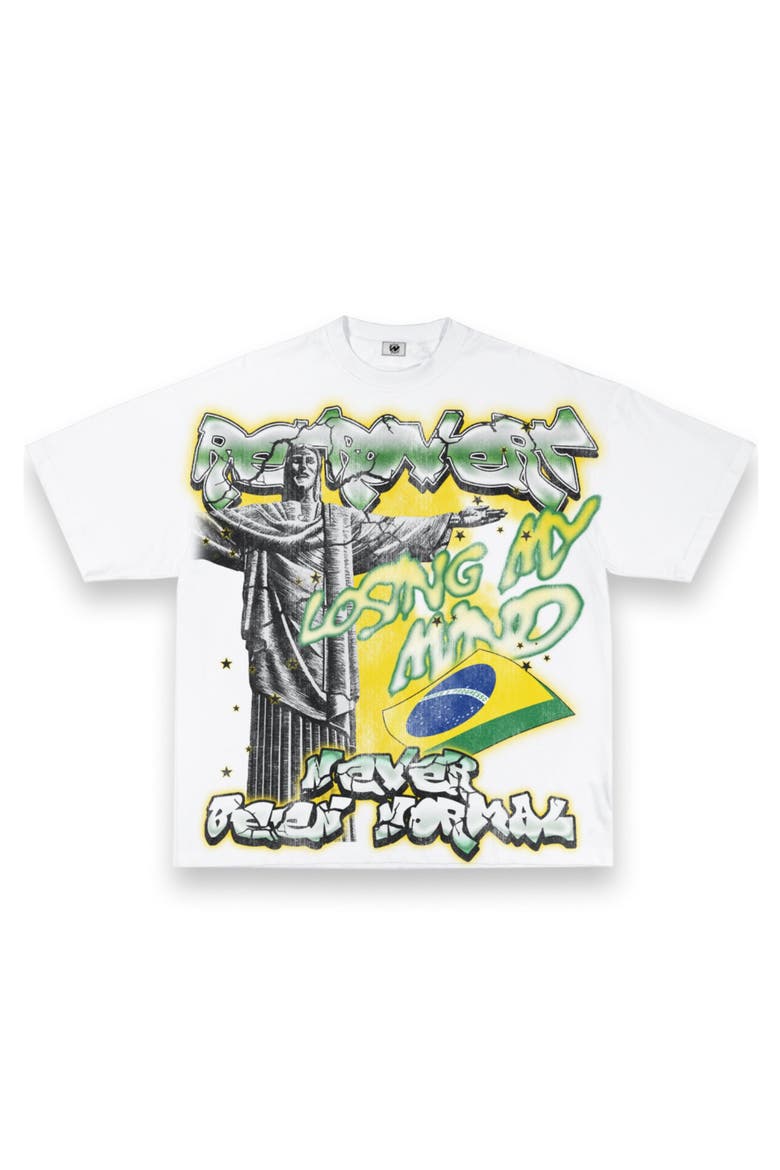 Brazil Tee Tee, Main, color, White