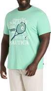 Nautica Big & Tall Tennis Graphic Tee