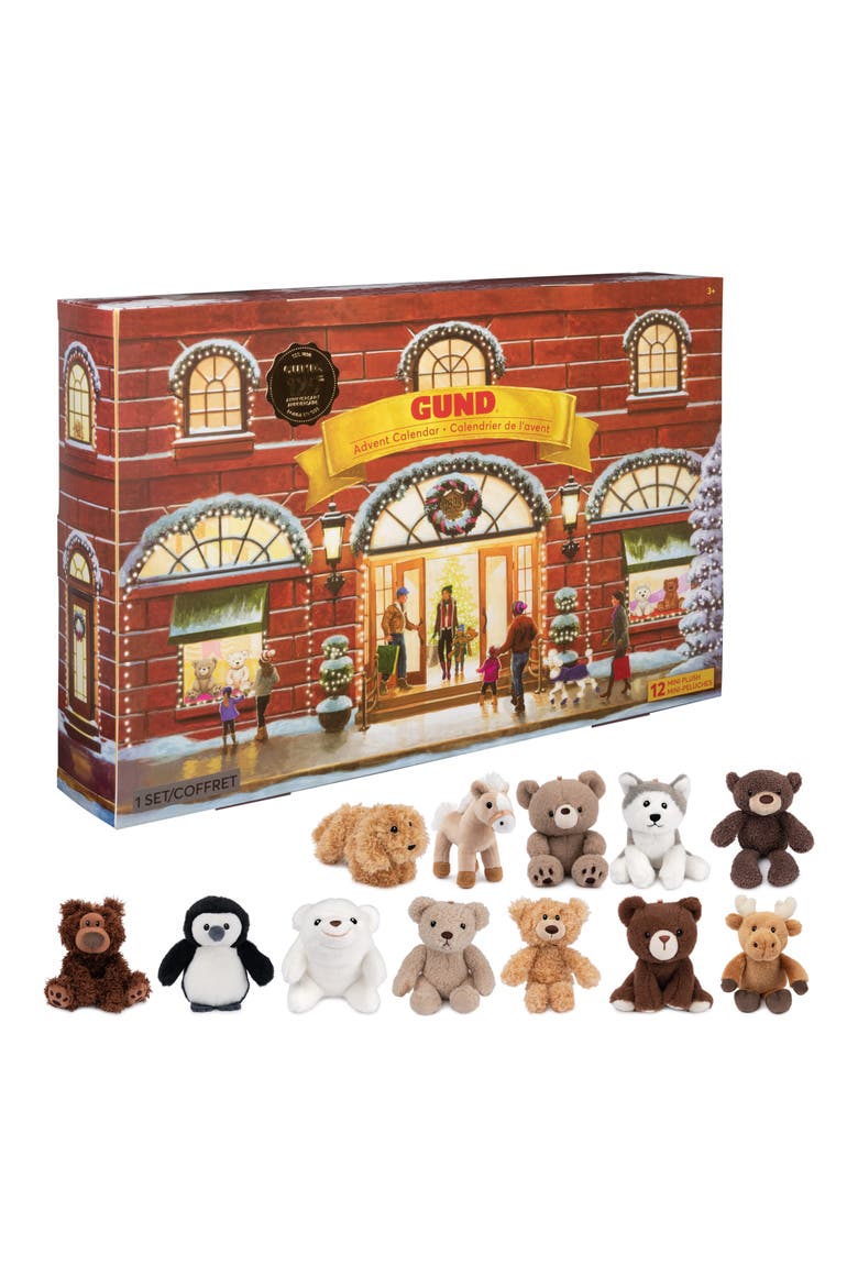 Plush Advent Calendar, Main, color, NO COLOR