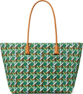 TORY BURCH トリーバーチ CANVAS BASKETWEAVE TOTE 71vnzL1v0RL._UY1000_.jpg