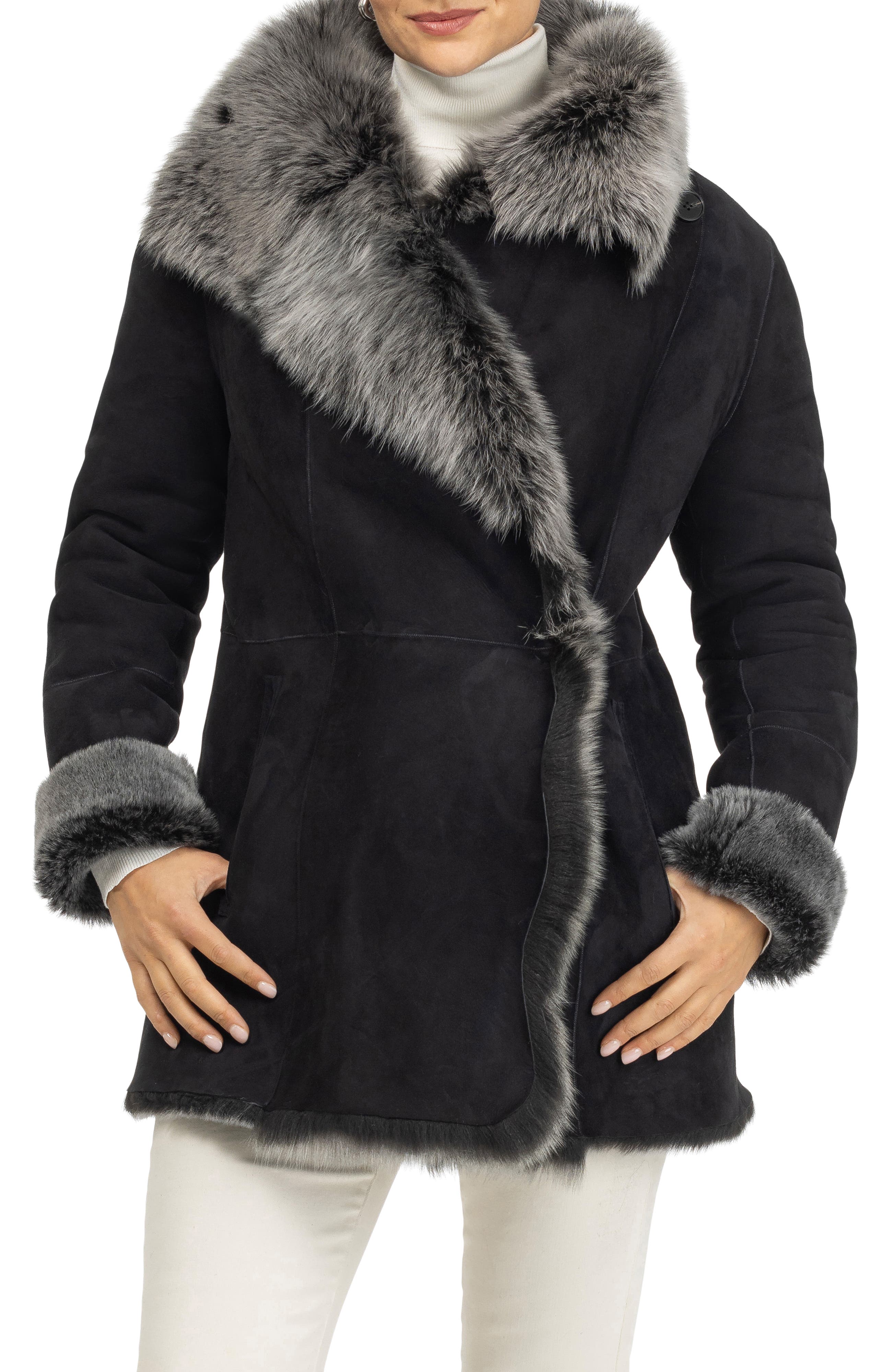 Merino Genuine Shearling Short Jacket