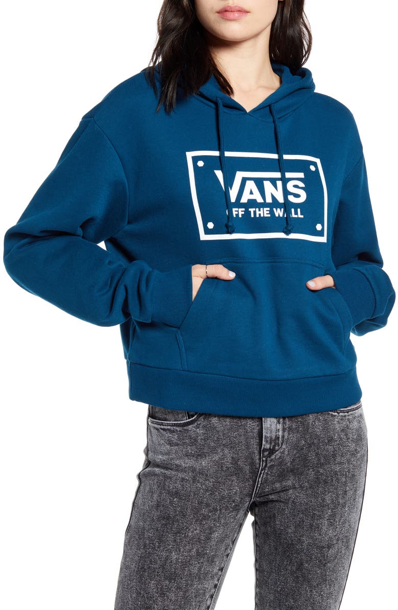 Vans Boom Boom Unity Crop Hoodie, Main, color, 