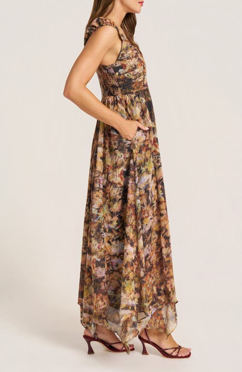 Matty M . Alexiah Maxi Dress In Brown