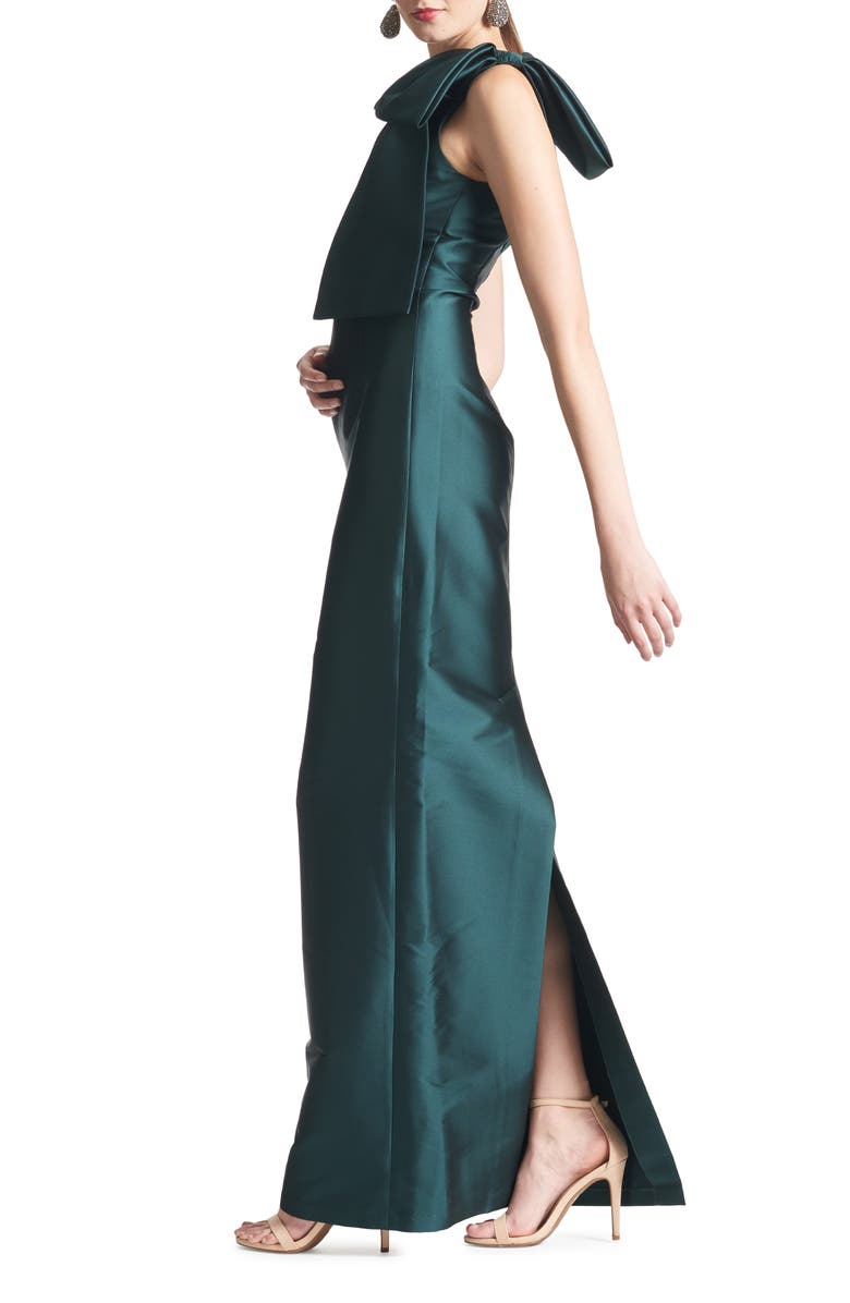 Sachin & Babi Bonnie One-Shoulder Gown, Alternate, color, 