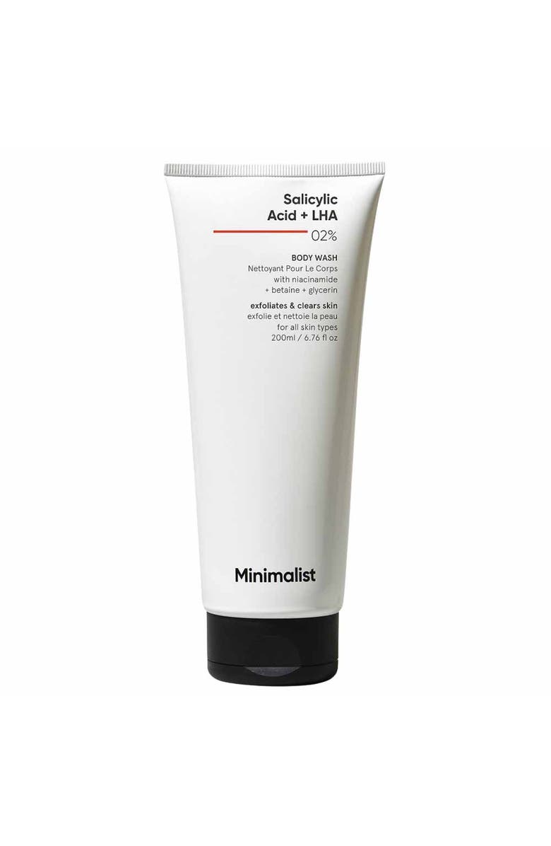 Minimalist Salicylic Acid + LHA 02% Body Wash, Main, color,
