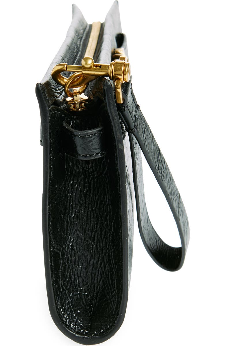 Rebecca Minkoff Curb Link Wristlet Clutch, Alternate, color,